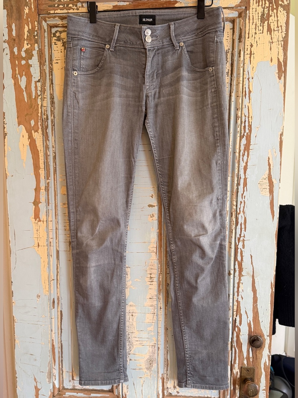 Hudson Jeans Slim Straight Women’s Grey Denim